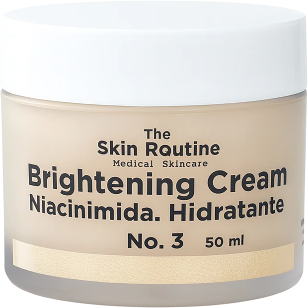 Brightening Cream con niacinamida, envase de 50 mL, The Skin Routine