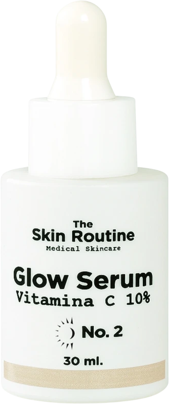 Glow Serum con Vitamina C 10%, envase de 30 mL, The Skin Routine